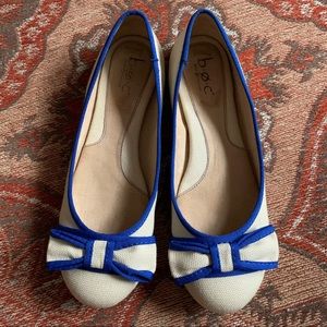BOC Born canvas bow flats